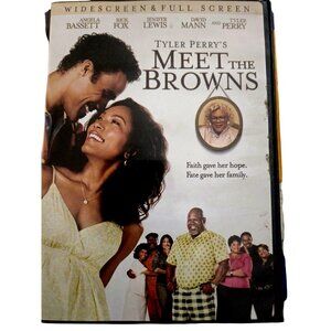 Tyler Perrys Meet The Browns DVD Widescreen & Full Screen